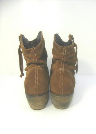Женские замшевые ботинки roberto santi р. 384 фото