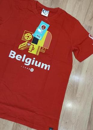 Чоловіча футболка fifa, розмір m, червоний4 фото