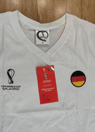 Жіноча футболка fifa, розмір m, білий6 фото