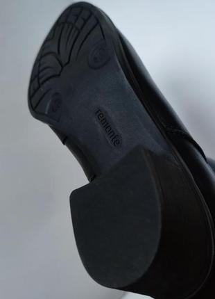 Демисезонные кожаные ботинки с ортопедической стелькой от швейцарского бренда6 фото