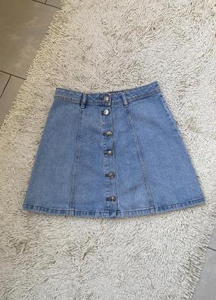 Джинсовая юбка