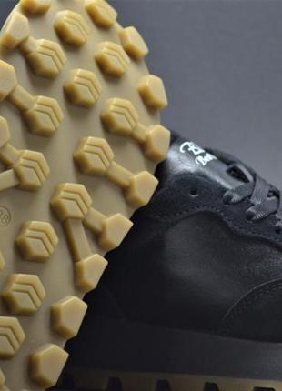 Жіночі зимові шкіряні кросівки чорні best vak 10847014 фото