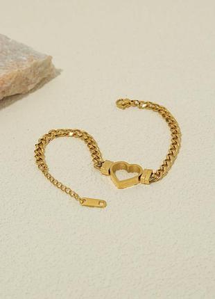Браслет з сердечком