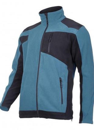 Куртка флисовая синяя с упрочнением 40114, lahti pro размер l