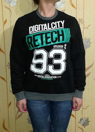 Брендовая спортивная утеплённая кофта dwd street 000** evolution