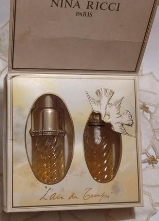 Набір вінтажний nina ricci "l'air du temps".оригінал