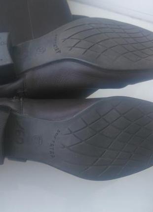 Добротні шкіряні демісезонні чоботи new shape р. 379 фото