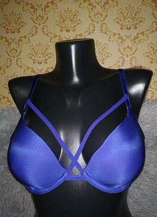 Крутой лиф victoria's secret с пуш-апом красивого цвета