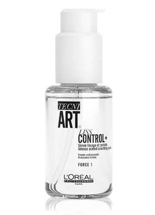 L’oréal professionnel tecni.art liss control сироватка для живлення та розгладження сухого і неслухняного волосся