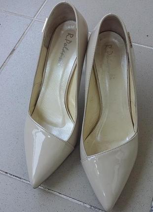 Шкіряні туфлі 37 розмір