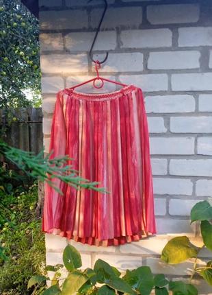 Спідниця пліссе розкішна