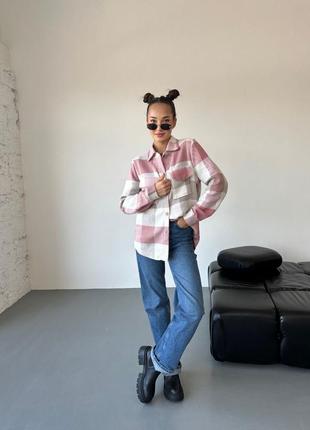 Теплая кашемировая рубашка