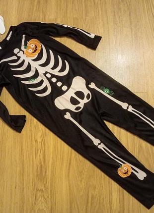 Карнавальный костюм скелет хеллоуин хелловин вампир