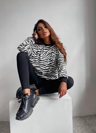 Костюм лосины + кофта на флисе акция