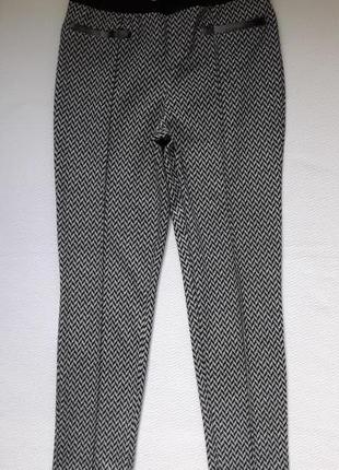 Шикарні штани штани на резинці принт ялинка yessica c&a3 фото