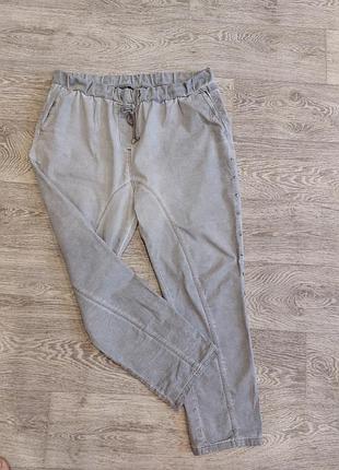 Женские коттоновые брюки.made in italy 🇮🇹