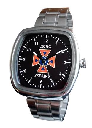 Годинник чоловічий наручний на браслеті дснс україни