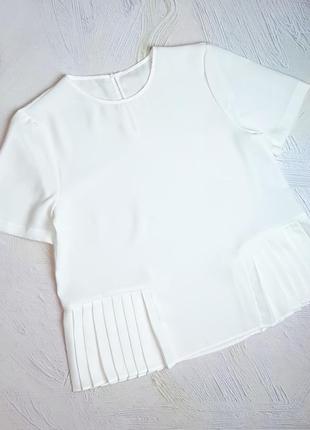 Шикарная белая оверсайз блуза, размер 48 - 50