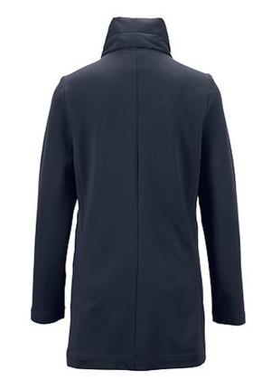 Легке пальто з комбінованих тканин зі стьобаною вставкою, тchibo р.48-503 фото