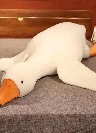 Игрушка - подушка гусь (белая 50 см.)