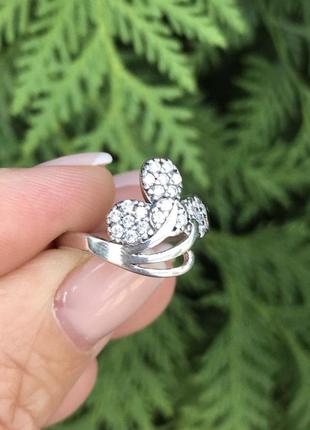 Серебряное цветочек 2.15к, 17.5 размер