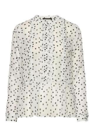 Красива блуза в горошок дорогого бренду bruuns1 фото