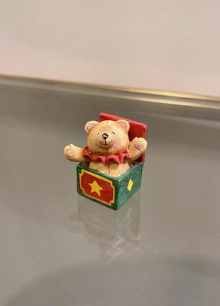 Мініатюрний декоративний ведмедик