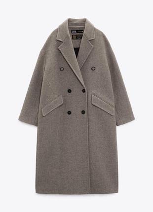 Нове пальто zara, оверсайз, l,xl