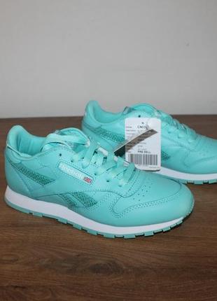 Кросівки шкіряні reebok cl leather spirit