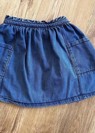 Джинсовая юбка