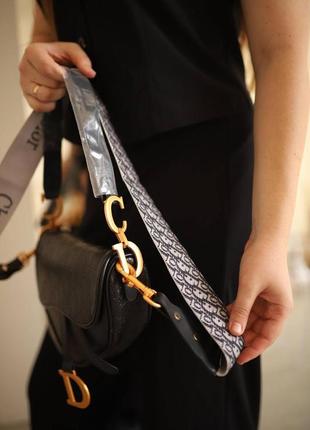Сумка женская christian dior saddle  люкс качество седло сумка маленькая кристиан диор кросс-боди3 фото