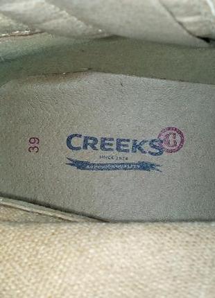 Ботинки кружевные creeks.5 фото