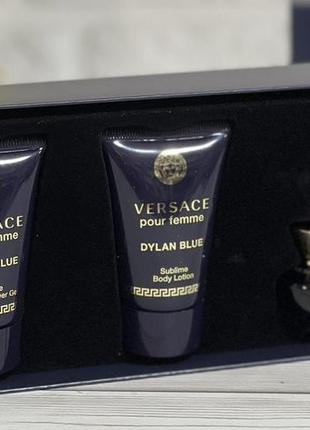 Оригинал женский набор versace dylan blue версаче дилан блу