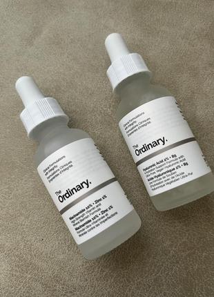 The ordinary hyaluronic acid 2% + b5 + niacinamide 10% + zinc 1%