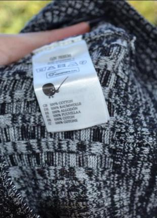Облегающий серый джемпер свитер с горловиной монки4 фото