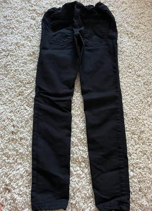Чёрные  брюки, штаны  united color’s of benetton  134-140 рост