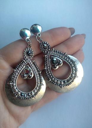 Серьги в стиле османской империи