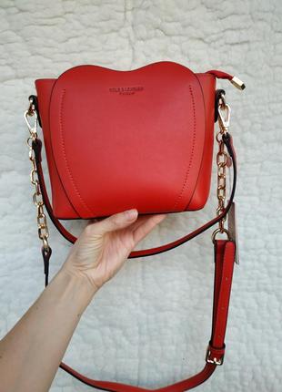 Нова червона сумочка ygls&leather fashion3 фото