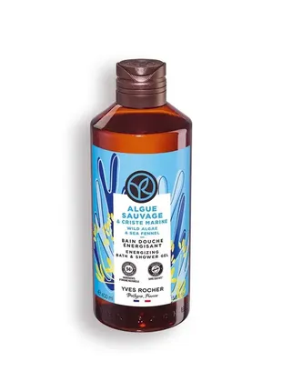 Гель для ванни та душу морські водорості зволоження та приємний аромат  400 мл