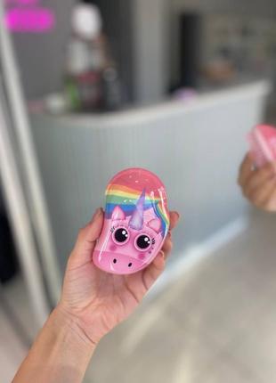 Щетка для волос the original mini rainbow the unicorn tangle teezer1 фото