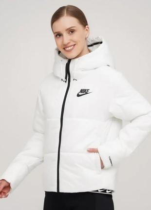 Куртка женская nike w nsw tfrpl classic tape jkt оригинал1 фото