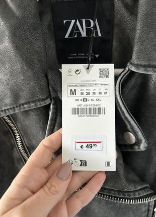 Очень стильная куртка косуха zara6 фото