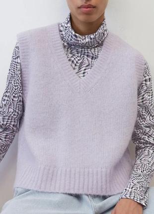 Стильная шерстяная безрукавка жилетка marc o polo🔥🔥🔥