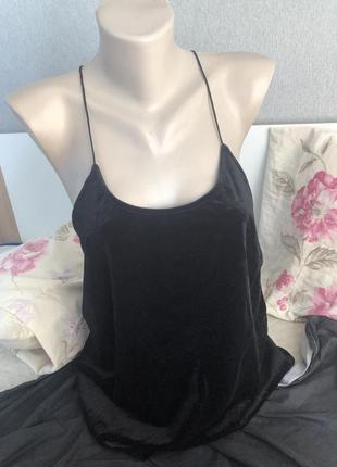 Бархатный топ