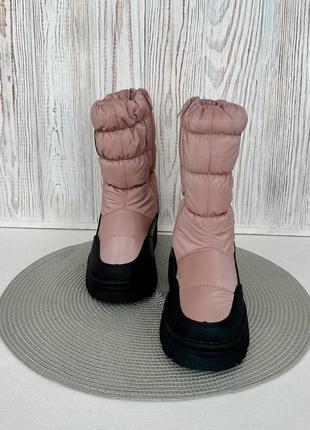 Дутики / зимові чоботи для дівчинки3 фото