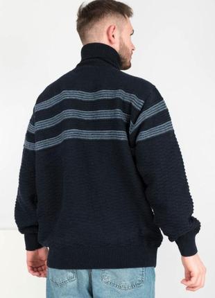 Мужской теплый свитер светр гольф зима осень3 фото