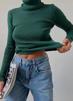 Гольф базовый рубчик в цветах