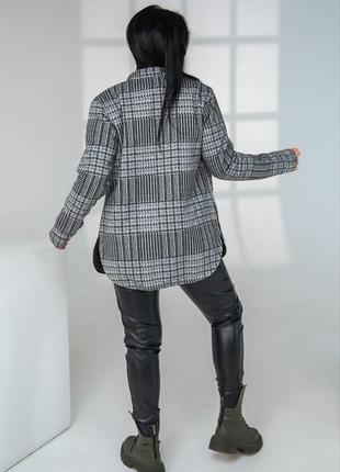 Костюм женский батал кожаные брюки и куртка (можно отдельно)4 фото