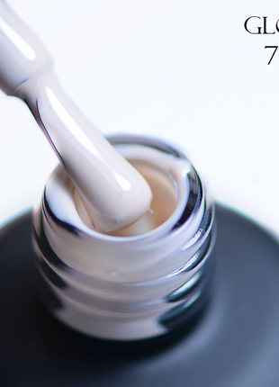 Гель-лак gloss 704 (пудрово-молочний), 11 мл