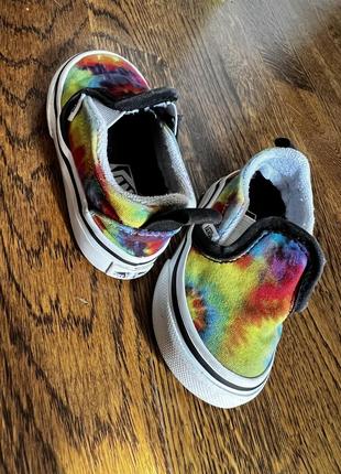 Слипоны vans tie-dye